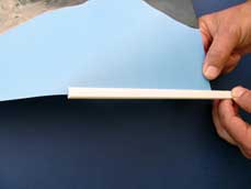 Крепление планок к плакату, фото 2.