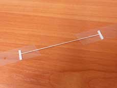 Курсоры для квартальных календарей. Крепление ленты курсора  резинкой.