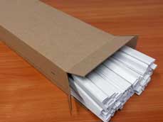 Плакатный профиль № 11 (планки для плакатов). Упаковка 100 шт. Плакатный профиль № 11 (планки для плакатов). Упаковка 100 шт.