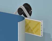 Подвешивание календарей с помощью планки (профиля № 15 с клеевым слоем), рис 1. Подвешивание календарей с помощью планки (профиля № 15 с клеевым слоем), рис 1.